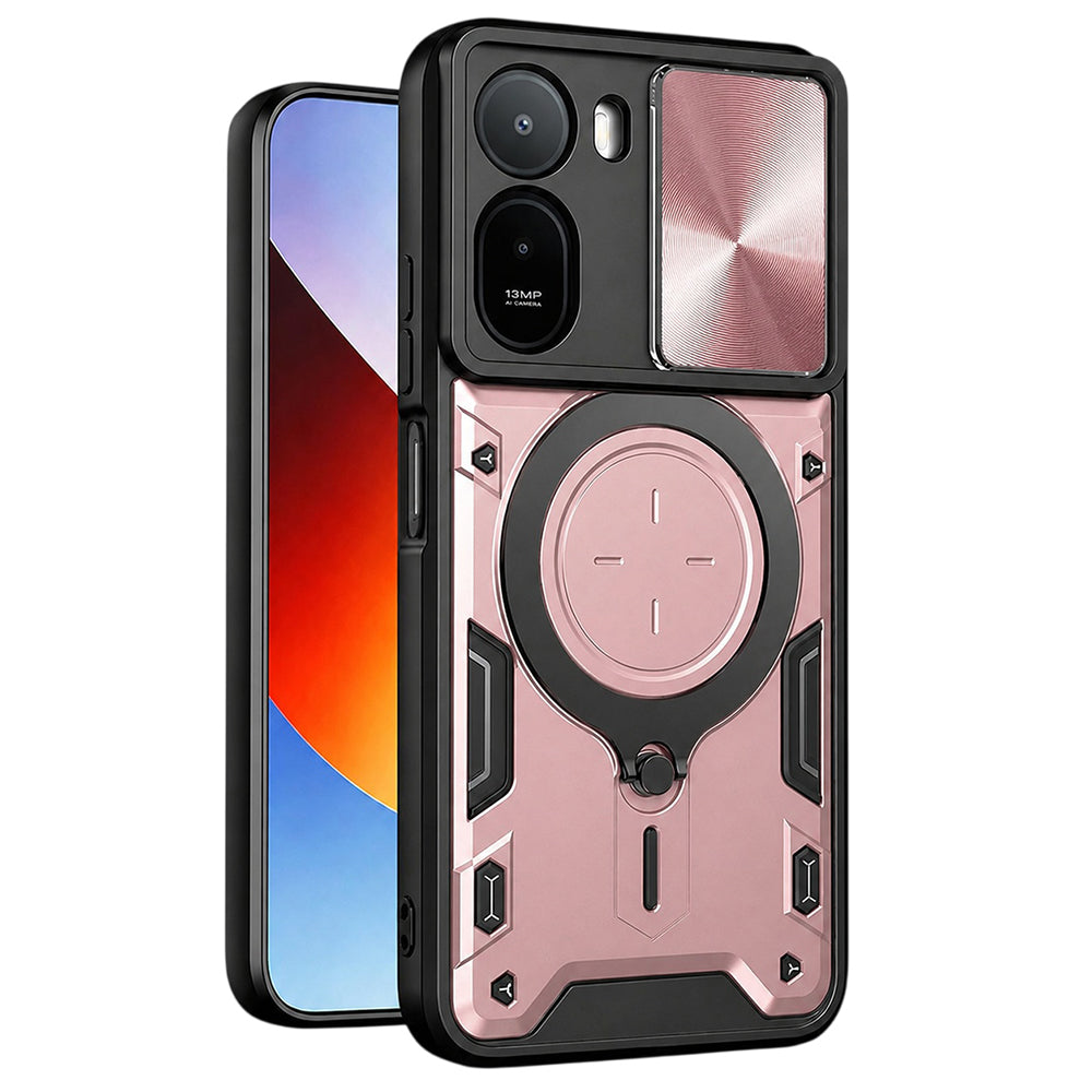 Deksel til Xiaomi Redmi A7 Pro 4G, Techsuit, CamGuard Pro, Rosa Gull