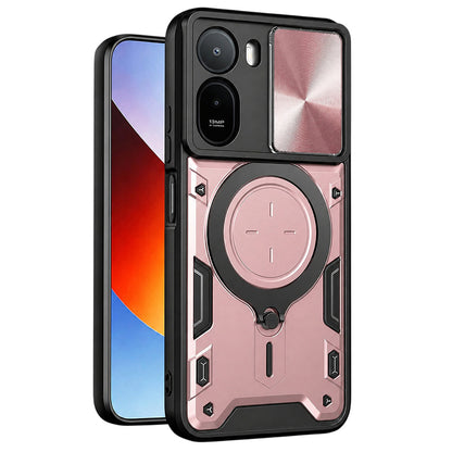 Deksel til Xiaomi Redmi A7 Pro 4G, Techsuit, CamGuard Pro, Rosa Gull