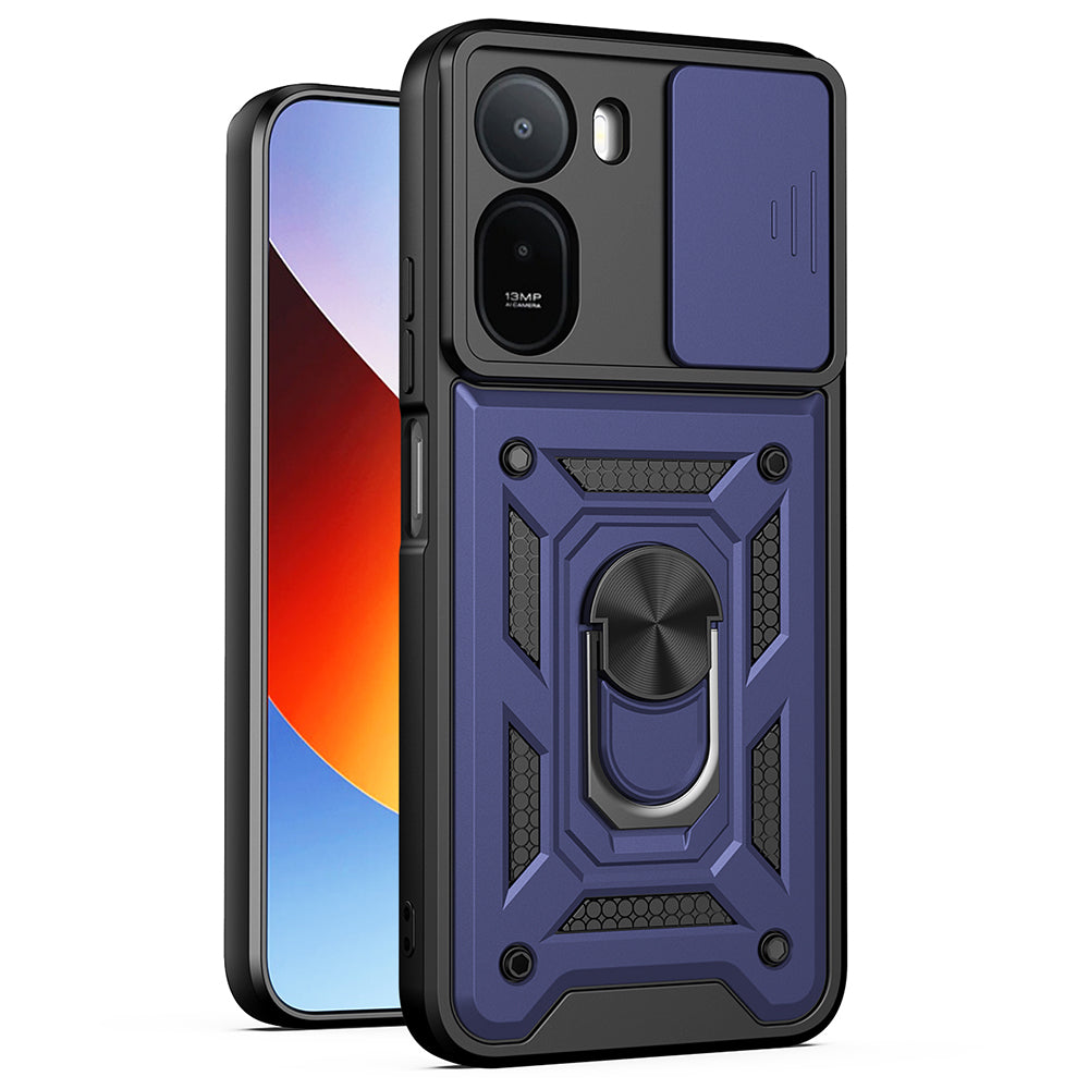 Deksel til Xiaomi Redmi A7 Pro 4G, Techsuit, CamShield, Blå