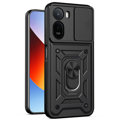Deksel til Xiaomi Redmi A7 Pro 4G, Techsuit, CamShield, Svart