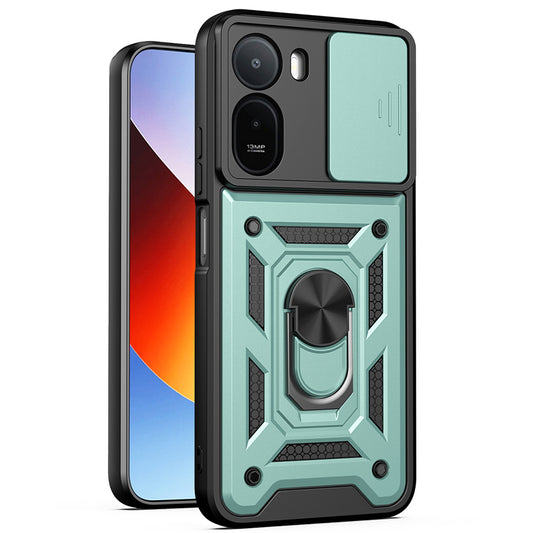 Deksel for Xiaomi Redmi A7 Pro 4G, Techsuit, CamShield, Grønn