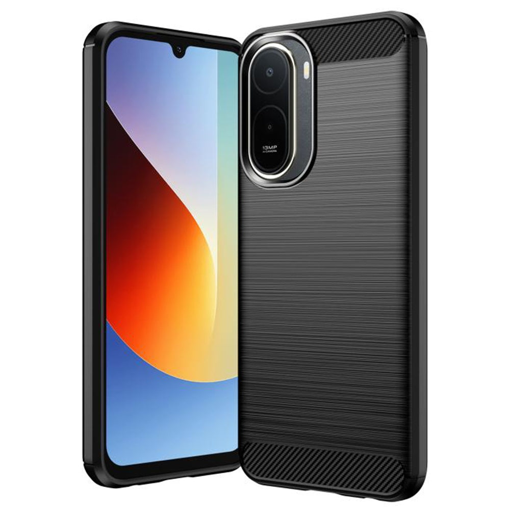 Deksel til Xiaomi Redmi A7 Pro 4G, Techsuit, Karbon, Svart