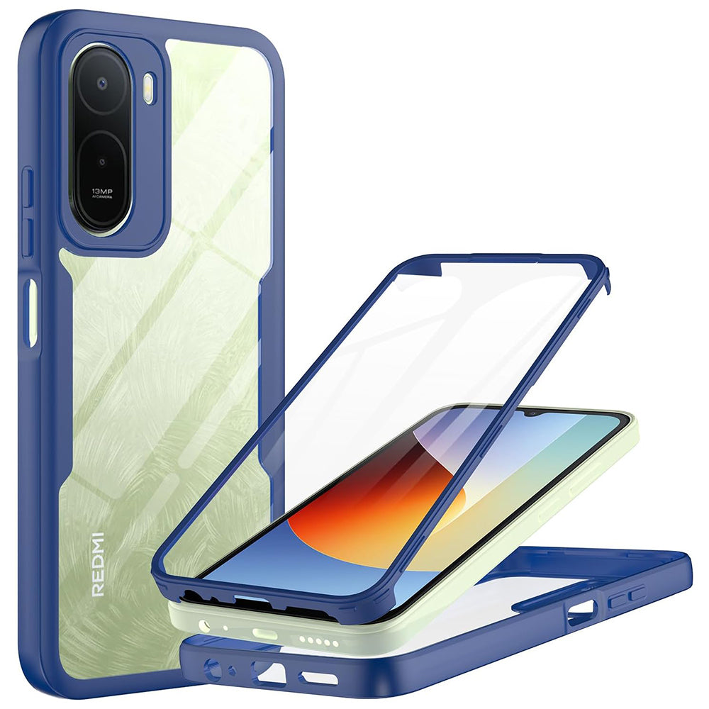 Deksel til Xiaomi Redmi A7 Pro 4G, Techsuit, ColorVerse 360, Blå