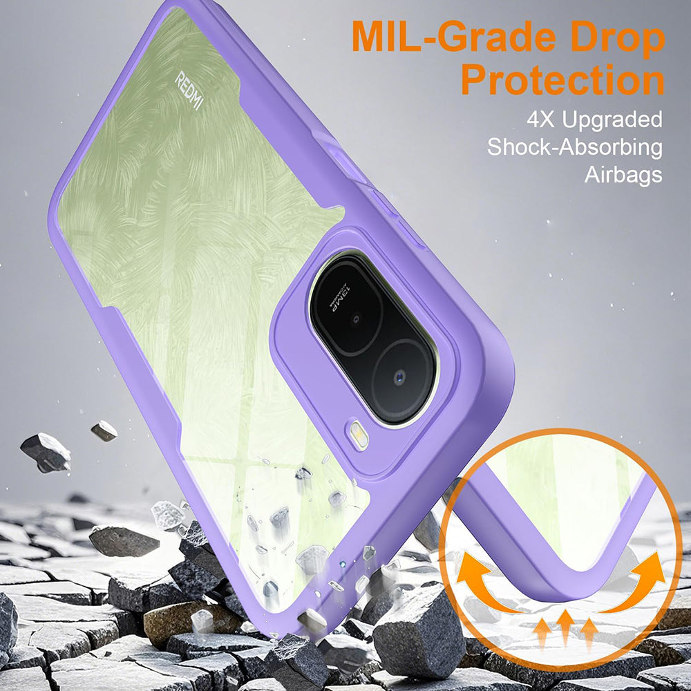 Deksel til Xiaomi Redmi A7 Pro 4G, Techsuit, ColorVerse 360, Lilla