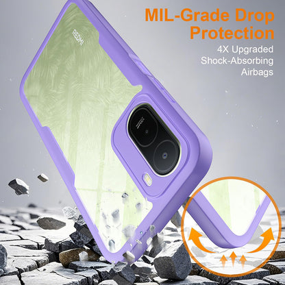 Deksel til Xiaomi Redmi A7 Pro 4G, Techsuit, ColorVerse 360, Lilla
