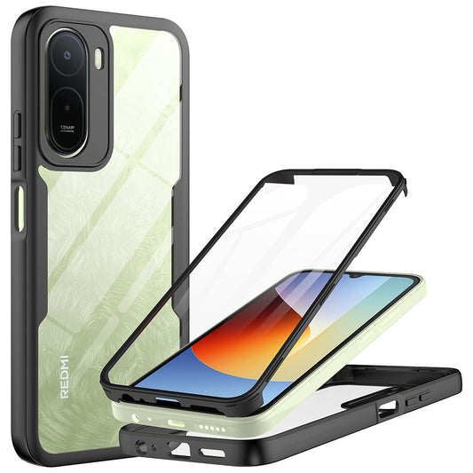 Deksel for Xiaomi Redmi A7 Pro 4G, Techsuit, ColorVerse 360, Svart