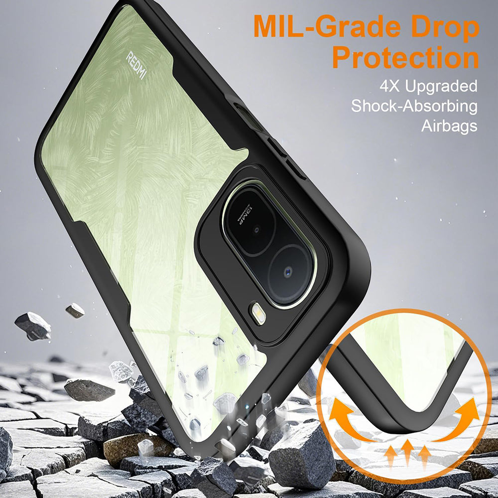 Deksel for Xiaomi Redmi A7 Pro 4G, Techsuit, ColorVerse 360, Svart