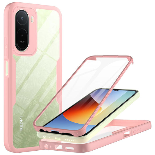 Deksel til Xiaomi Redmi A7 Pro 4G, Techsuit, ColorVerse 360, Rosa