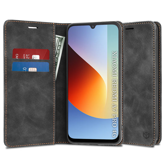 Deksel til Xiaomi Redmi A7 Pro 4G, Techsuit, Confy, Svart