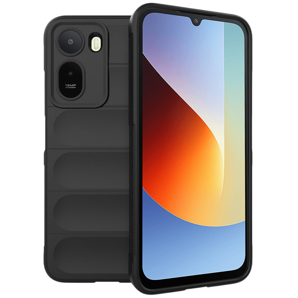 Deksel for Xiaomi Redmi A7 Pro 4G, Techsuit, Magic Shield, Svart