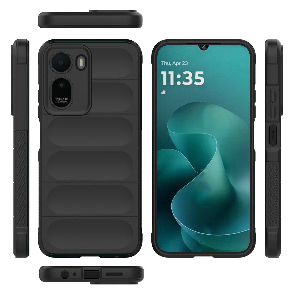 Deksel for Xiaomi Redmi A7 Pro 4G, Techsuit, Magic Shield, Svart