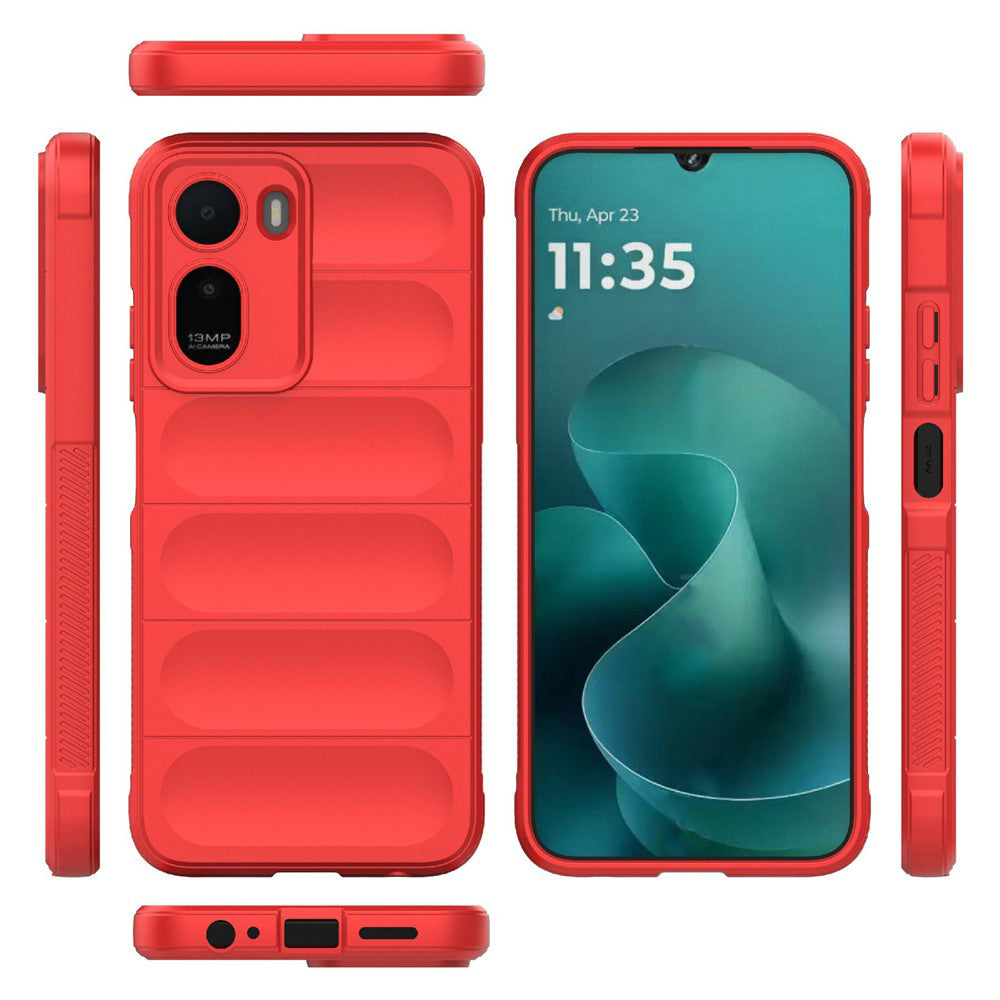 Deksel for Xiaomi Redmi A7 Pro 4G, Techsuit, Magic Shield, Rød