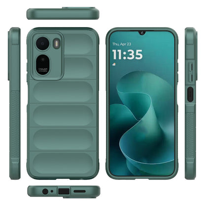Deksel til Xiaomi Redmi A7 Pro 4G, Techsuit, Magic Shield, Grønn