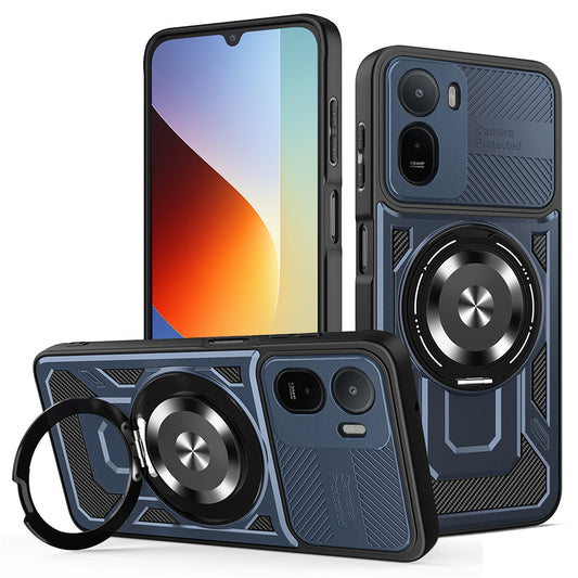 Deksel til Xiaomi Redmi A7 Pro 4G, Techsuit, RuggedCam, Blå