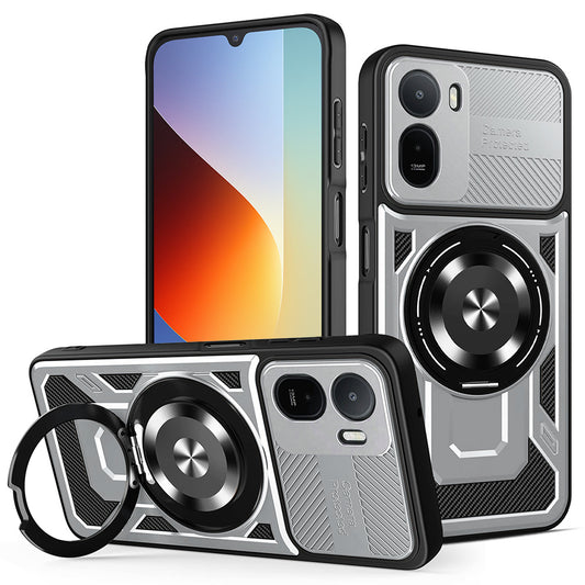Deksel for Xiaomi Redmi A7 Pro 4G, Techsuit, RuggedCam, Grå