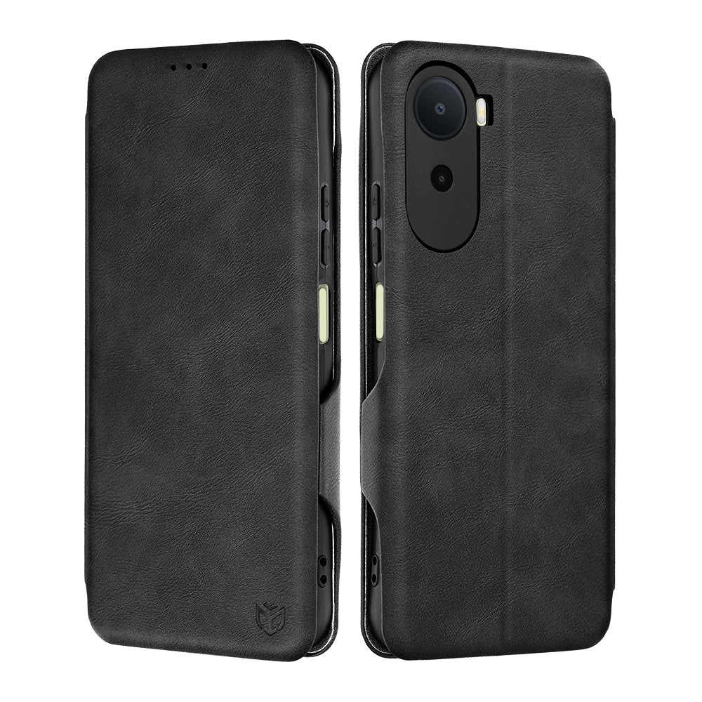 Deksel til Xiaomi Redmi A7 Pro 4G, Techsuit, Safe Wallet Plus, Svart