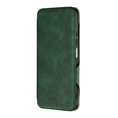 Deksel for Xiaomi Redmi A7 Pro 4G, Techsuit, Safe Wallet Plus, Grønn