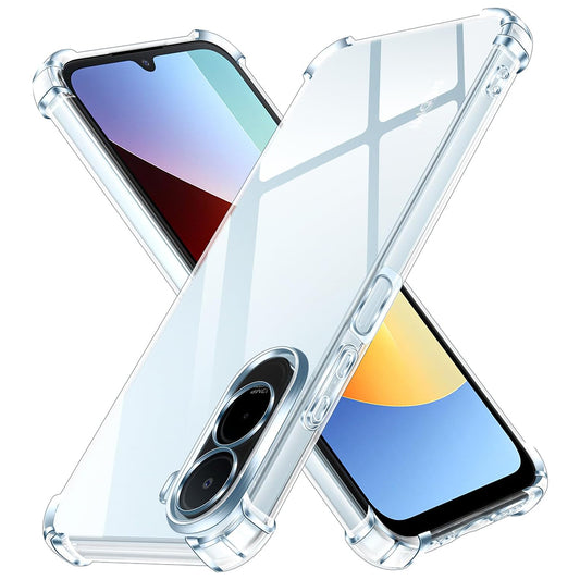 Deksel for Xiaomi Redmi A7 Pro 4G, Techsuit, Støtsikker Klar, Gjennomsiktig