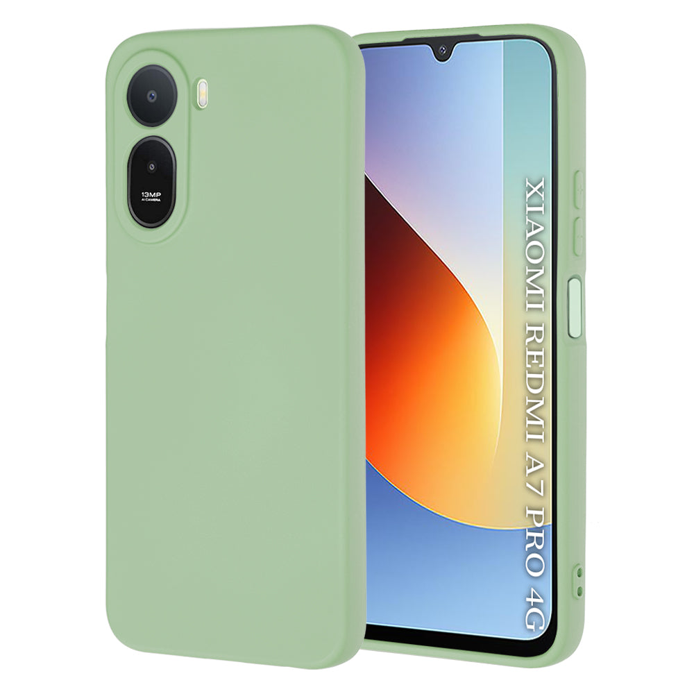 Deksel til Xiaomi Redmi A7 Pro 4G, Techsuit, SoftFlex, Lys grønn