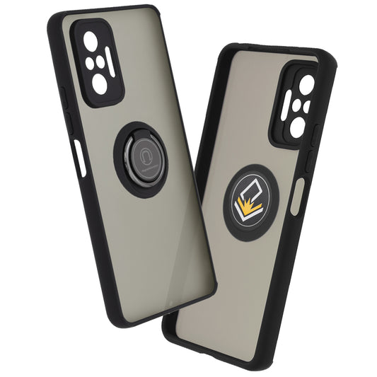 Deksel for Xiaomi Redmi Note 10 Pro Max / Note 10 Pro, Techsuit, Glinth, Svart