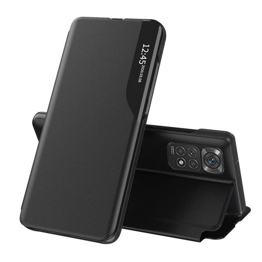Deksel for Xiaomi Redmi Note 11S / Note 11, Techsuit, eFold, svart