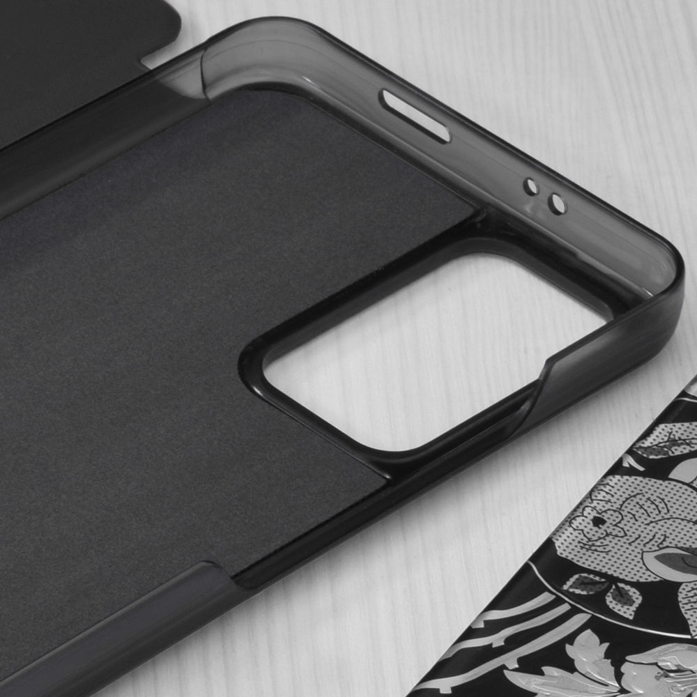 Deksel for Xiaomi Redmi Note 11S / Note 11, Techsuit, eFold, svart