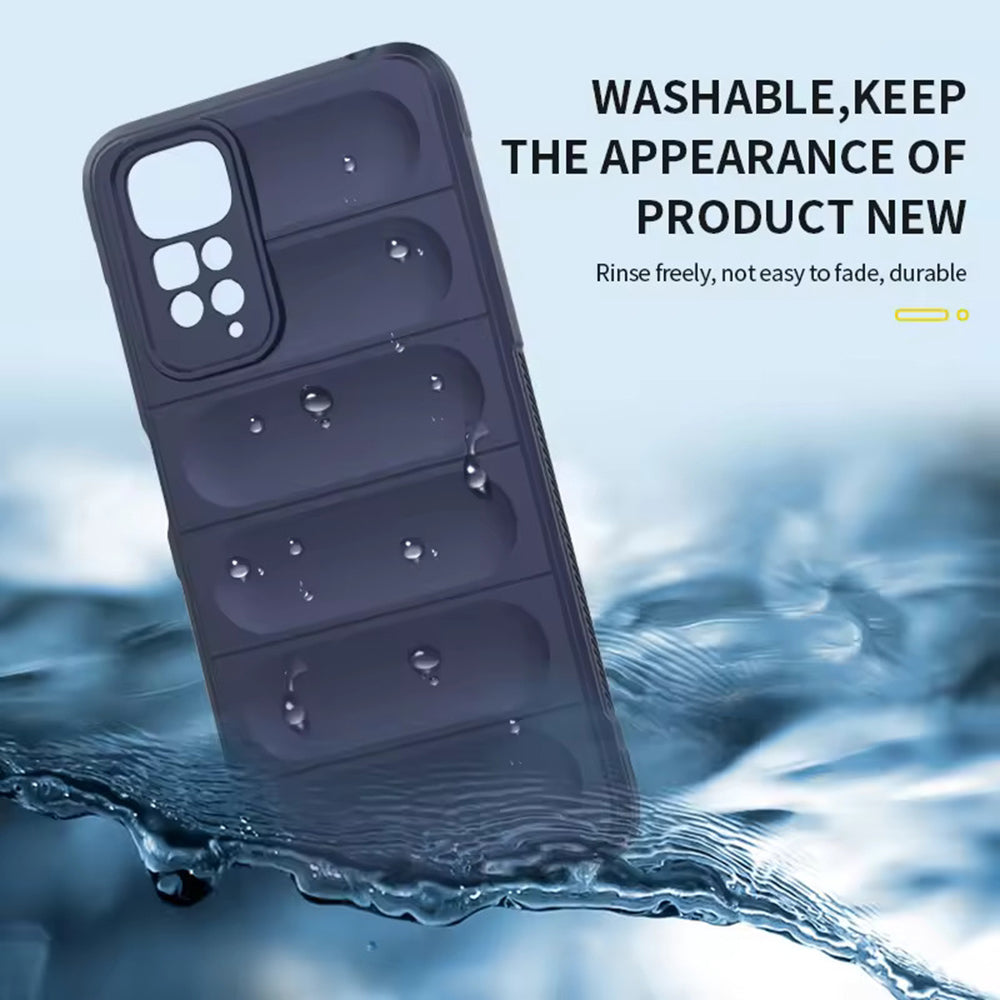 Deksel for Xiaomi Redmi Note 11S / Note 11, Techsuit, Magic Shield, Svart