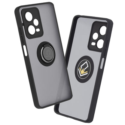 Deksel for Xiaomi Redmi Note 12 Pro 5G, Techsuit, Glinth, Svart