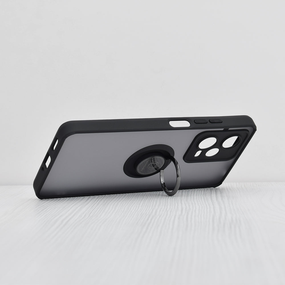 Deksel for Xiaomi Redmi Note 12 Pro 5G, Techsuit, Glinth, Svart