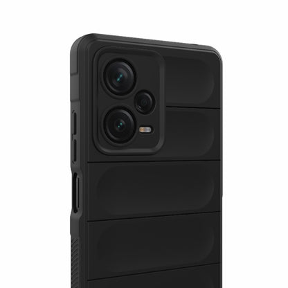 Deksel for Xiaomi Redmi Note 12 Pro 5G, Techsuit, Magic Shield, Svart