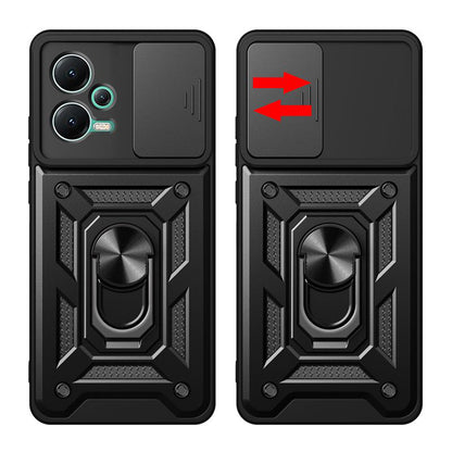 Deksel for Xiaomi Redmi Note 12 Pro+, Techsuit, CamShield, Svart
