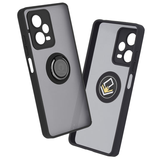 Deksel for Xiaomi Redmi Note 12 Pro+, Techsuit, Glinth, Svart