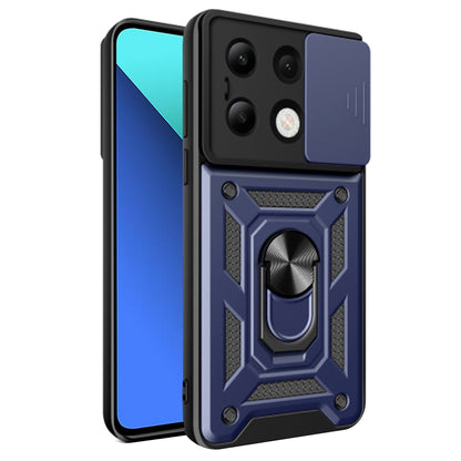 Deksel for Xiaomi Redmi Note 13 4G, Techsuit, CamShield, Blå