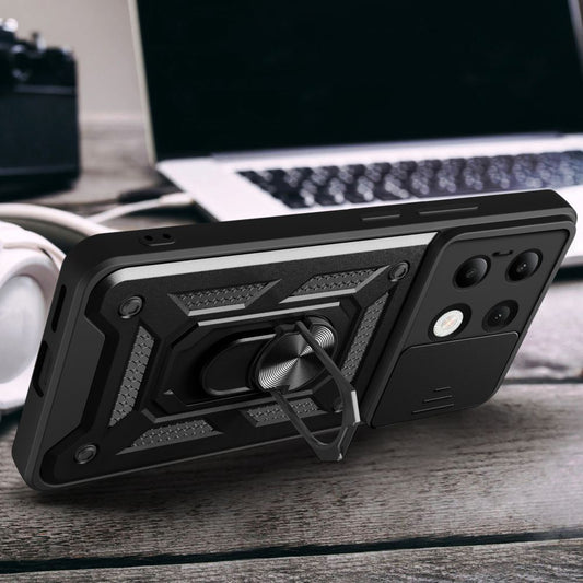 Deksel for Xiaomi Redmi Note 13 4G, Techsuit, CamShield, Blå