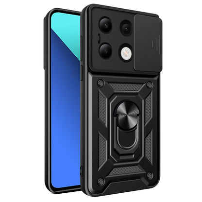 Deksel for Xiaomi Redmi Note 13 4G, Techsuit, CamShield, Svart