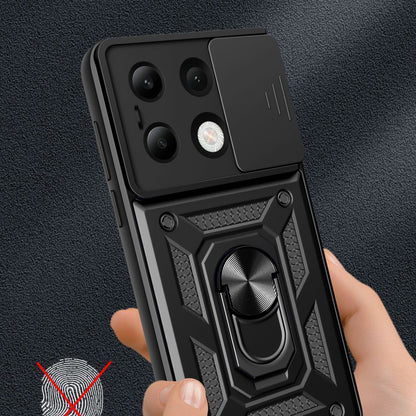 Deksel for Xiaomi Redmi Note 13 4G, Techsuit, CamShield, Svart