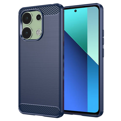 Deksel til Xiaomi Redmi Note 13 4G, Techsuit, Karbon, Blå