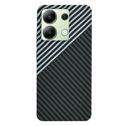 Deksel for Xiaomi Redmi Note 13 4G, Techsuit, Carbonite FiberShell, Svart Grå