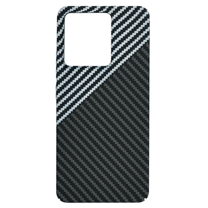 Deksel for Xiaomi Redmi Note 13 4G, Techsuit, Carbonite FiberShell, Svart Grå