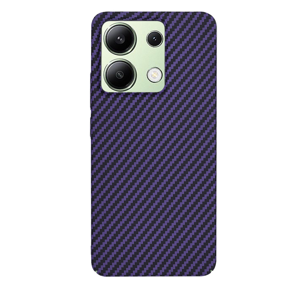 Deksel for Xiaomi Redmi Note 13 4G, Techsuit, Carbonite FiberShell, Lilla
