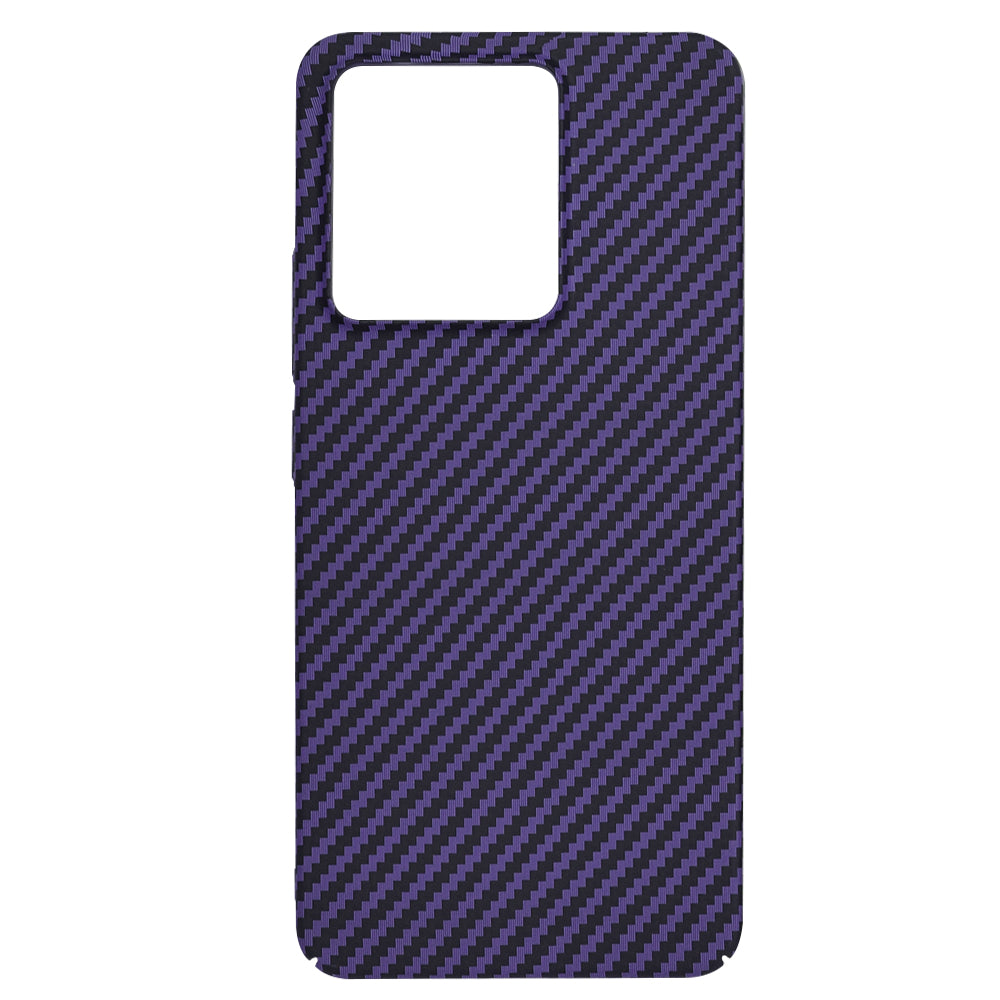 Deksel for Xiaomi Redmi Note 13 4G, Techsuit, Carbonite FiberShell, Lilla