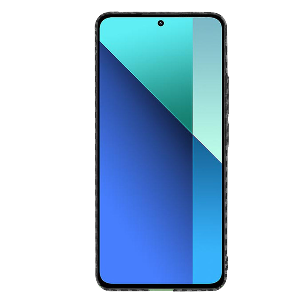 Deksel til Xiaomi Redmi Note 13 4G, Techsuit, Carbonite FiberShell, svart