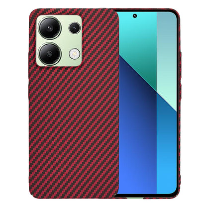 Deksel til Xiaomi Redmi Note 13 4G, Techsuit, Carbonite FiberShell, Rød