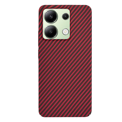 Deksel til Xiaomi Redmi Note 13 4G, Techsuit, Carbonite FiberShell, Rød
