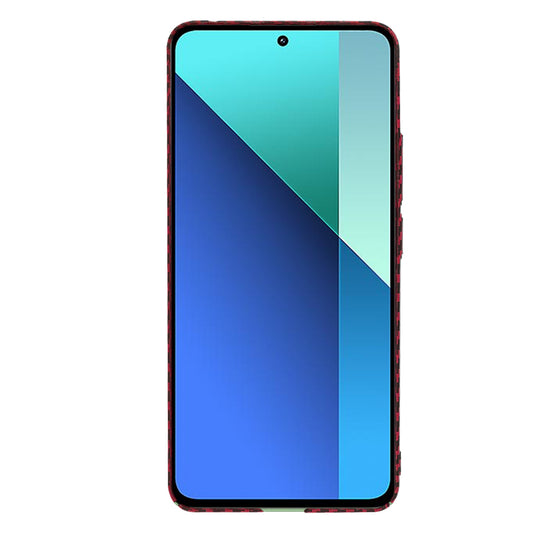 Deksel til Xiaomi Redmi Note 13 4G, Techsuit, Carbonite FiberShell, Rød
