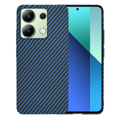 Deksel for Xiaomi Redmi Note 13 4G, Techsuit, Carbonite FiberShell, Turkis