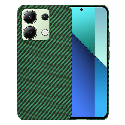 Deksel for Xiaomi Redmi Note 13 4G, Techsuit, Carbonite FiberShell, Grønn