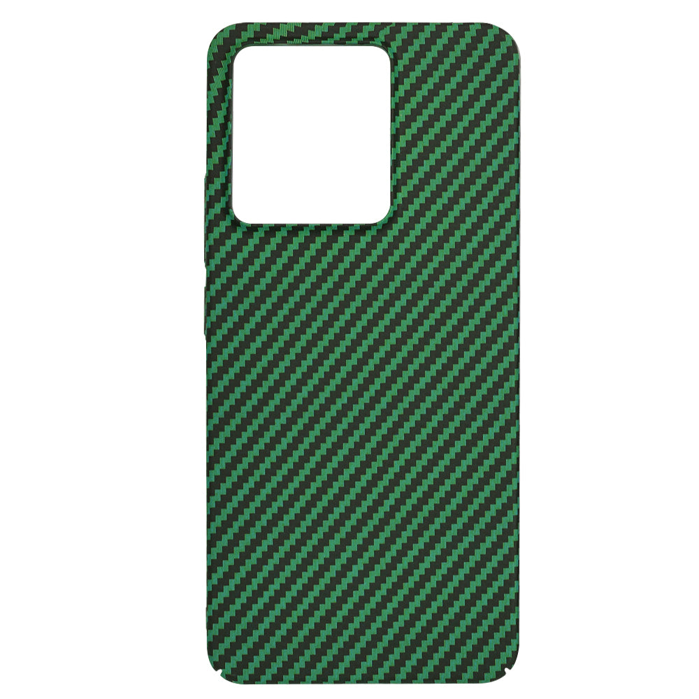 Deksel for Xiaomi Redmi Note 13 4G, Techsuit, Carbonite FiberShell, Grønn