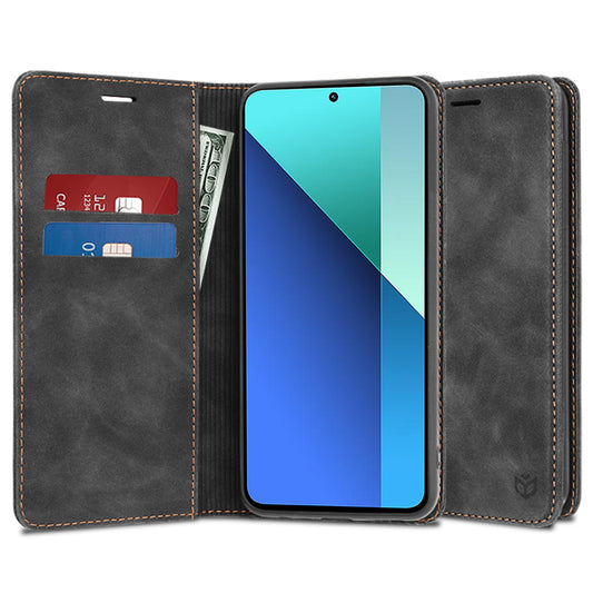 Deksel til Xiaomi Redmi Note 13 4G, Techsuit, Confy, Svart
