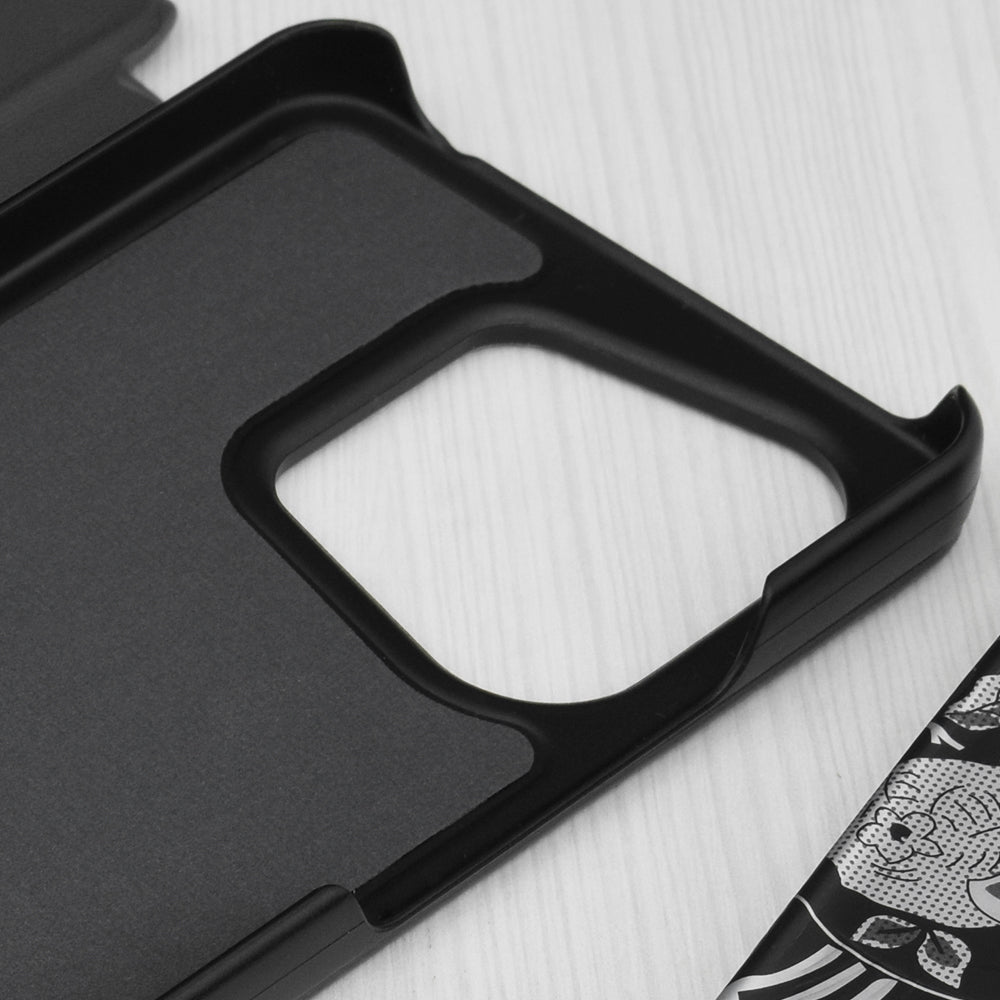 Deksel for Xiaomi Redmi Note 13 4G, Techsuit, eFold, Svart